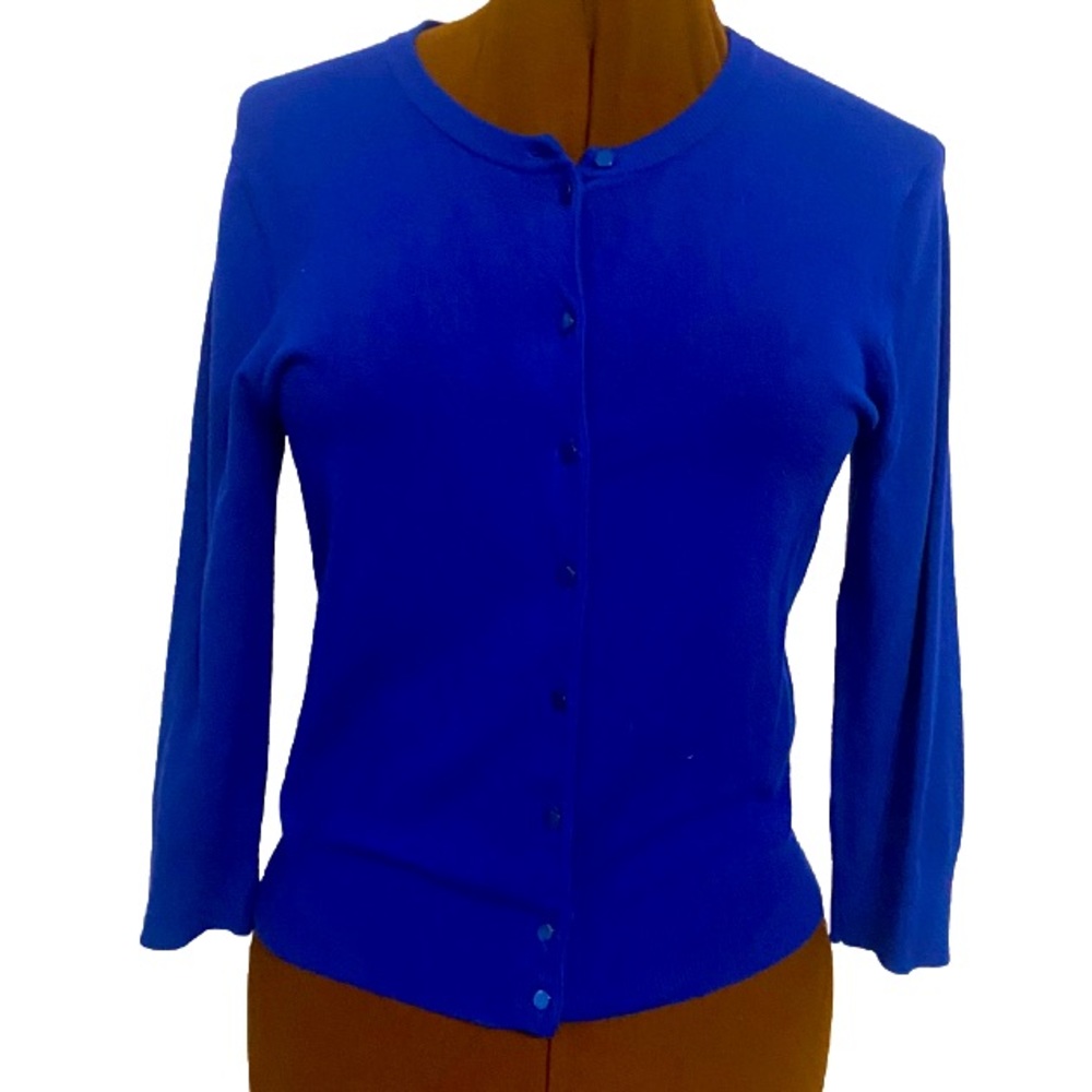 💙CABLE & GAUGE💙 3 quarter sleeve cardigan in large. Like new condition.